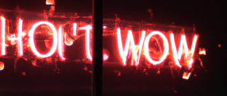 How does a neon sign work?