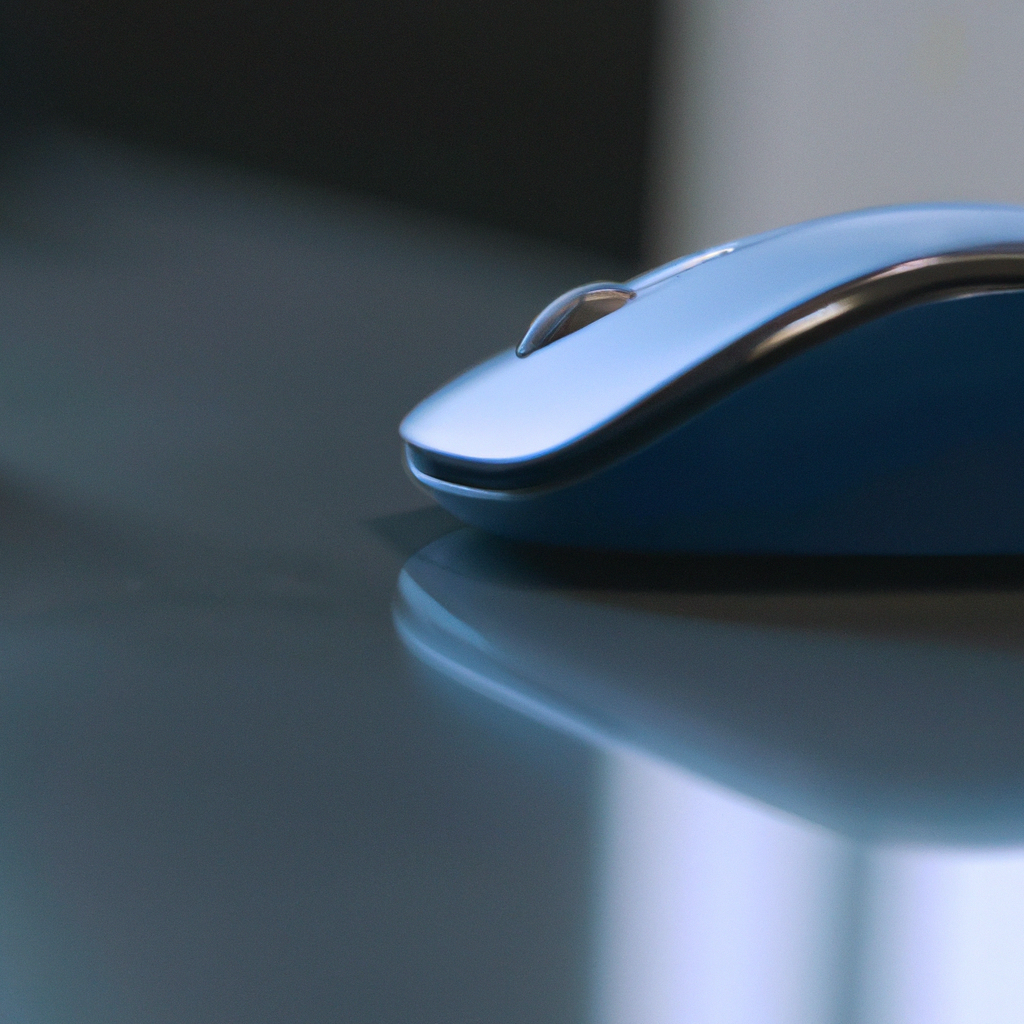 How does a wireless mouse communicate with a computer?