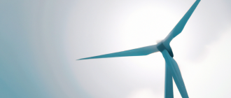 How does a wind turbine generate electricity?