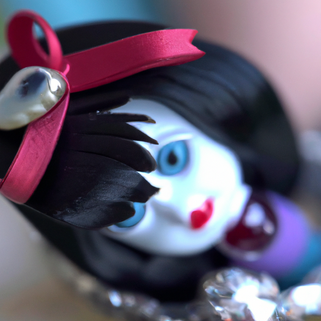 What are the techniques involved in creating remade doll parts jewelry?