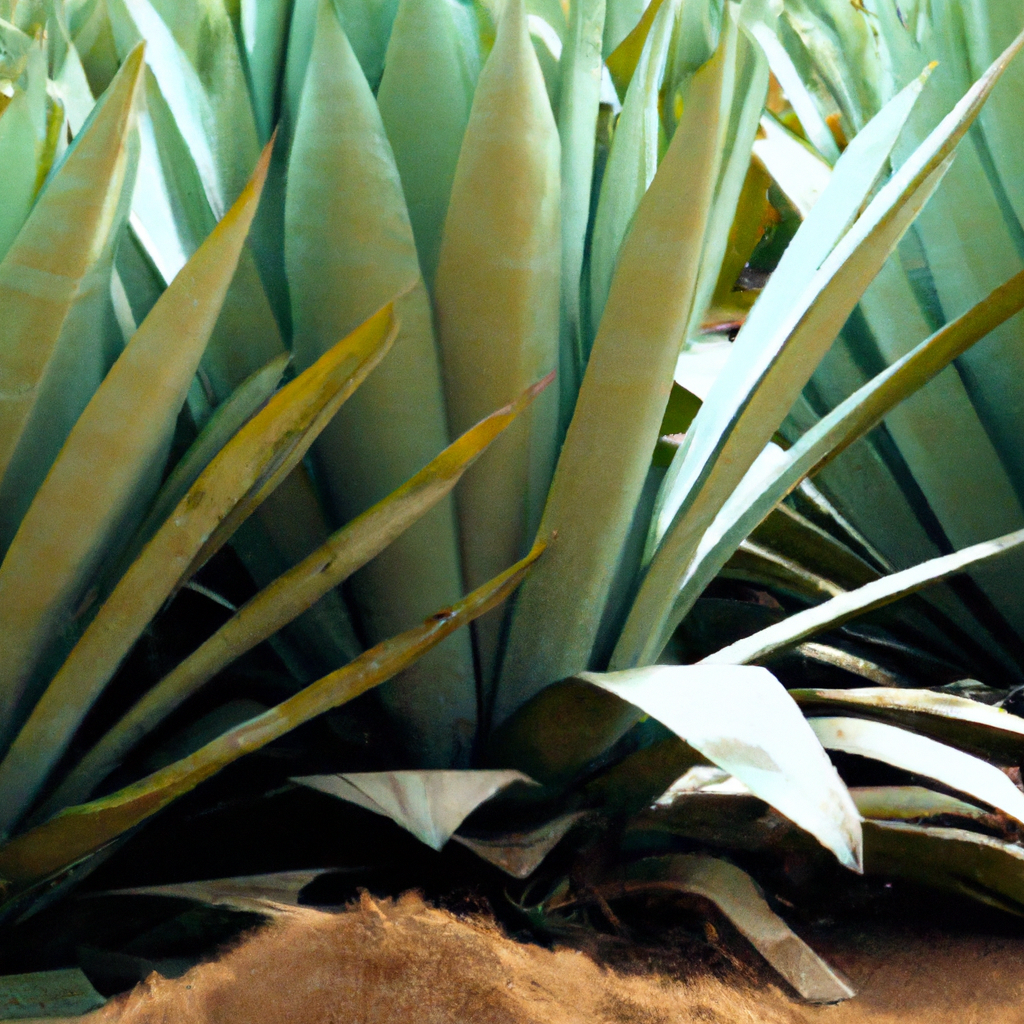 How is tequila made from the agave plant?