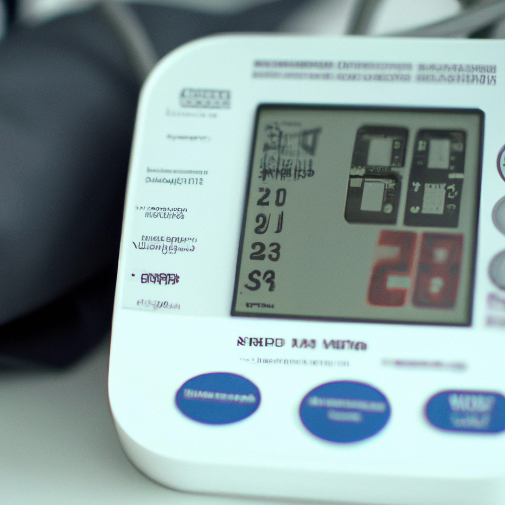 How does a blood pressure monitor work?