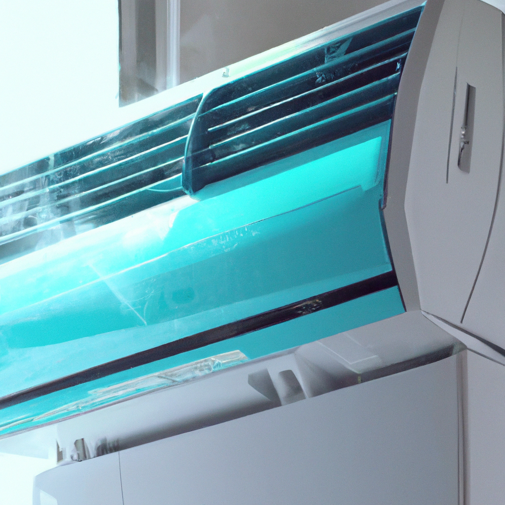 How does a portable air conditioner work?