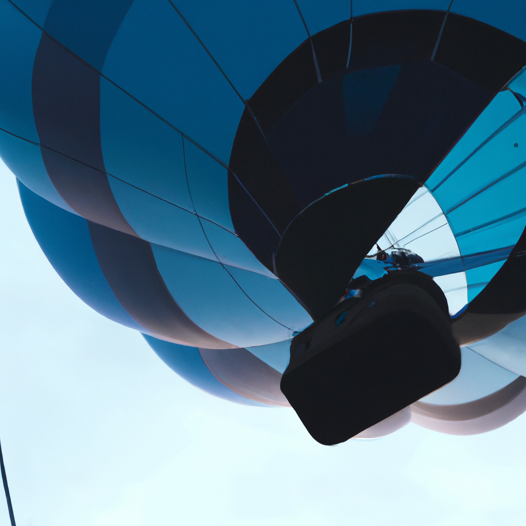 How does a hot air balloon work?