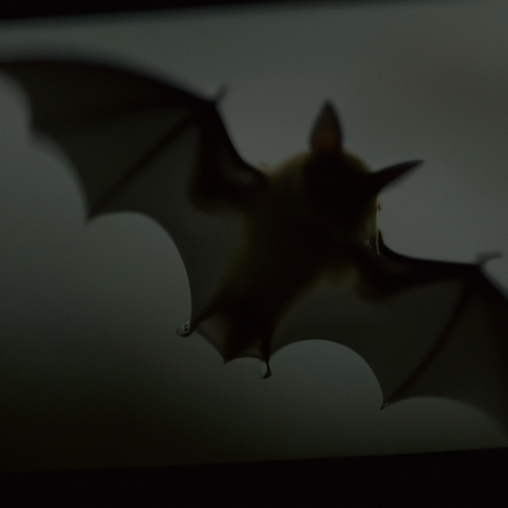 How does sonar work in bats?