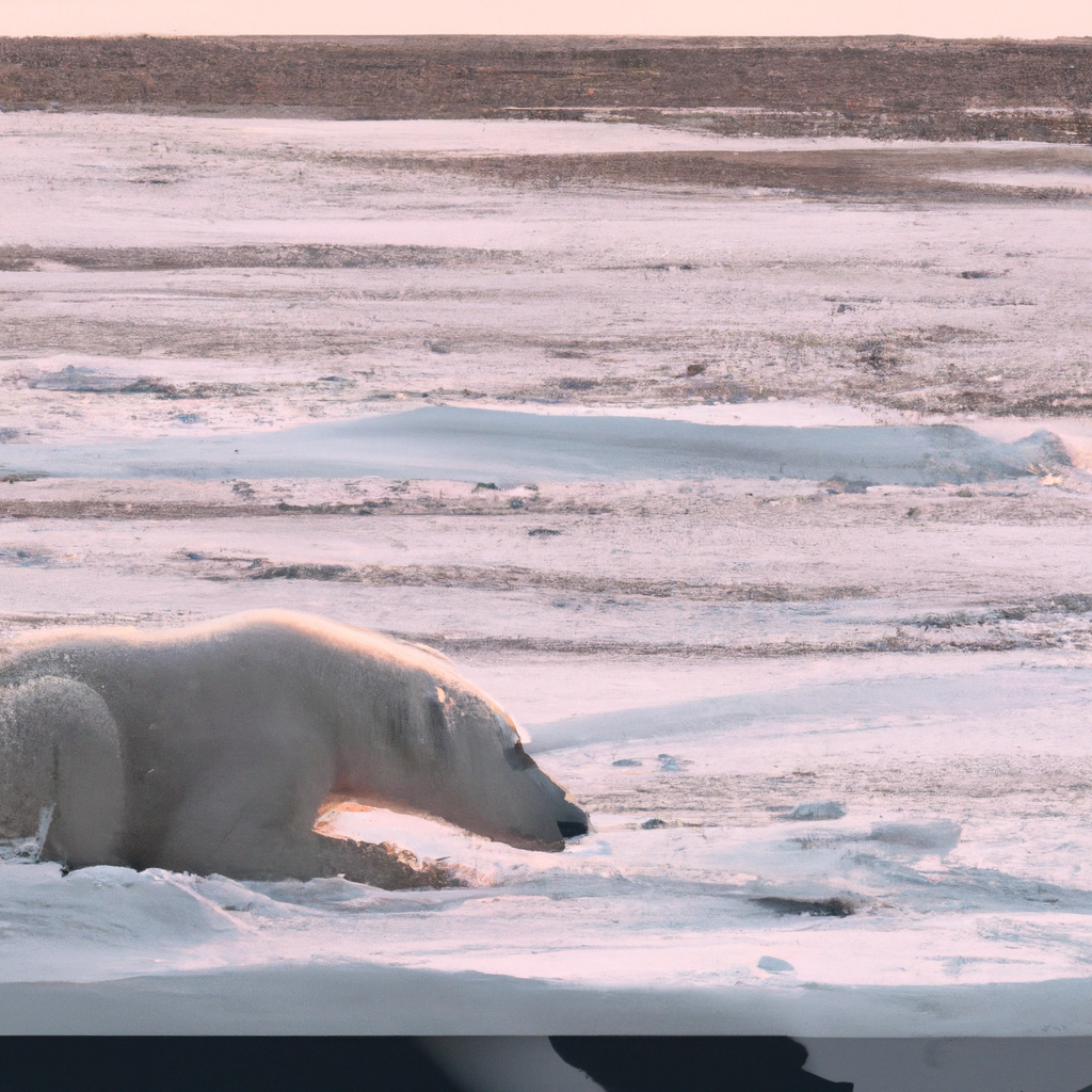 What is the impact of climate change on polar bears?