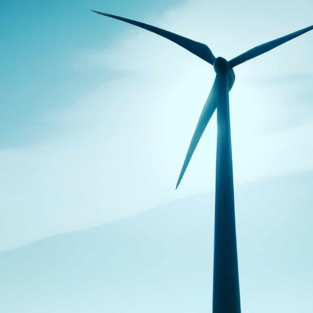 How does a wind turbine generate electricity?