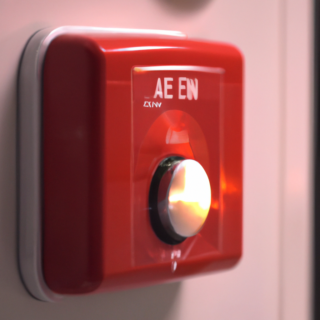 How does a fire alarm detect fire?