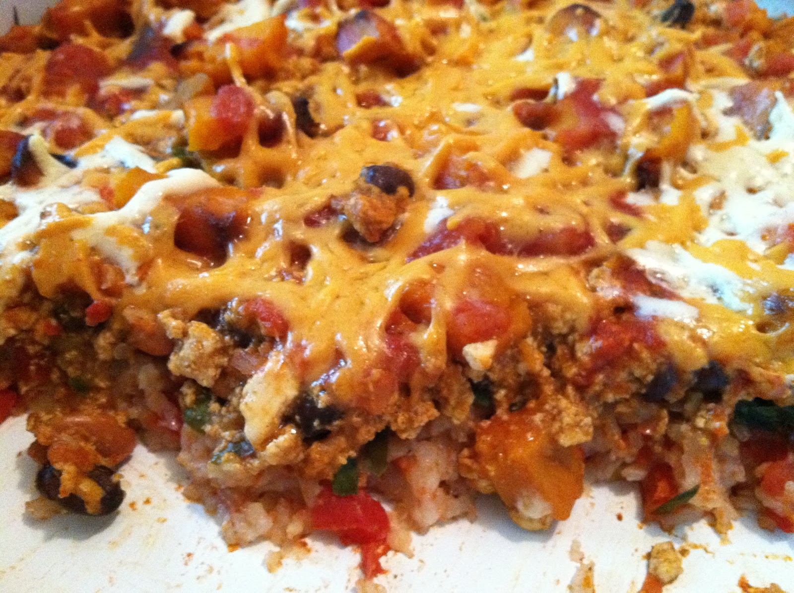 Layered Mexican Casserole