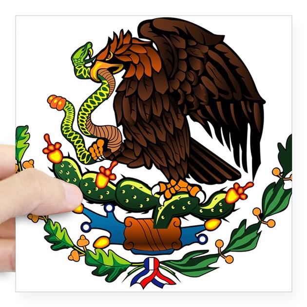 Eagle On Mexican Flag
