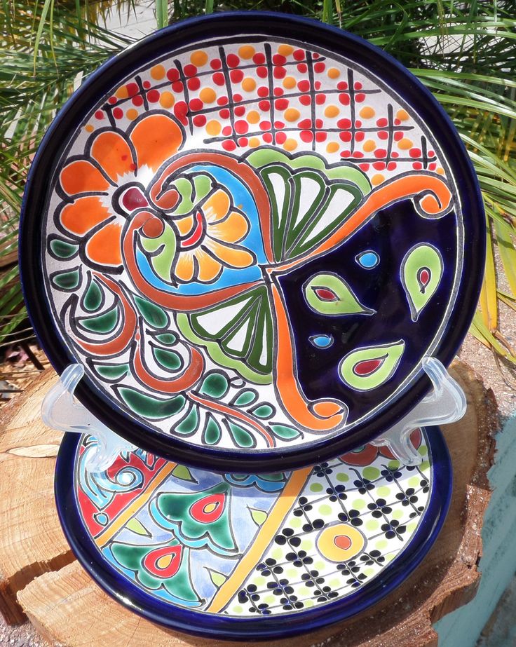 Mexican Pottery Plates