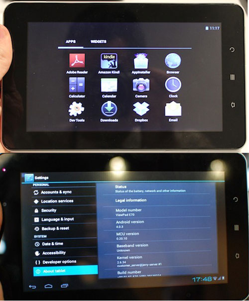 Cheap ICS Android Tablet
