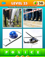 4 Pics 1 Word 2 Answers level 1 - 40