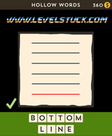 Hollow Words Cheats Set 1 and Set 2