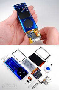 inside ipod nano 5 generation