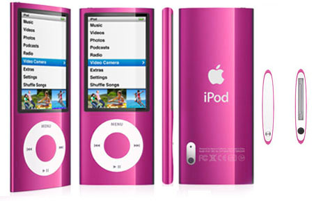 pink ipod nano 5G
