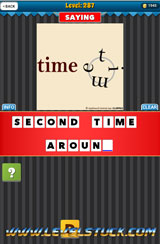 Clue Pics Guess the Saying Answers Level 276 to 295