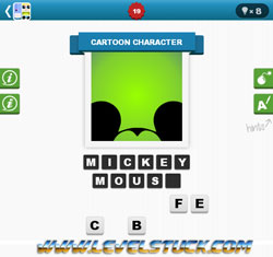 Icomania Characters Answers Level 1 to 40 Android Version