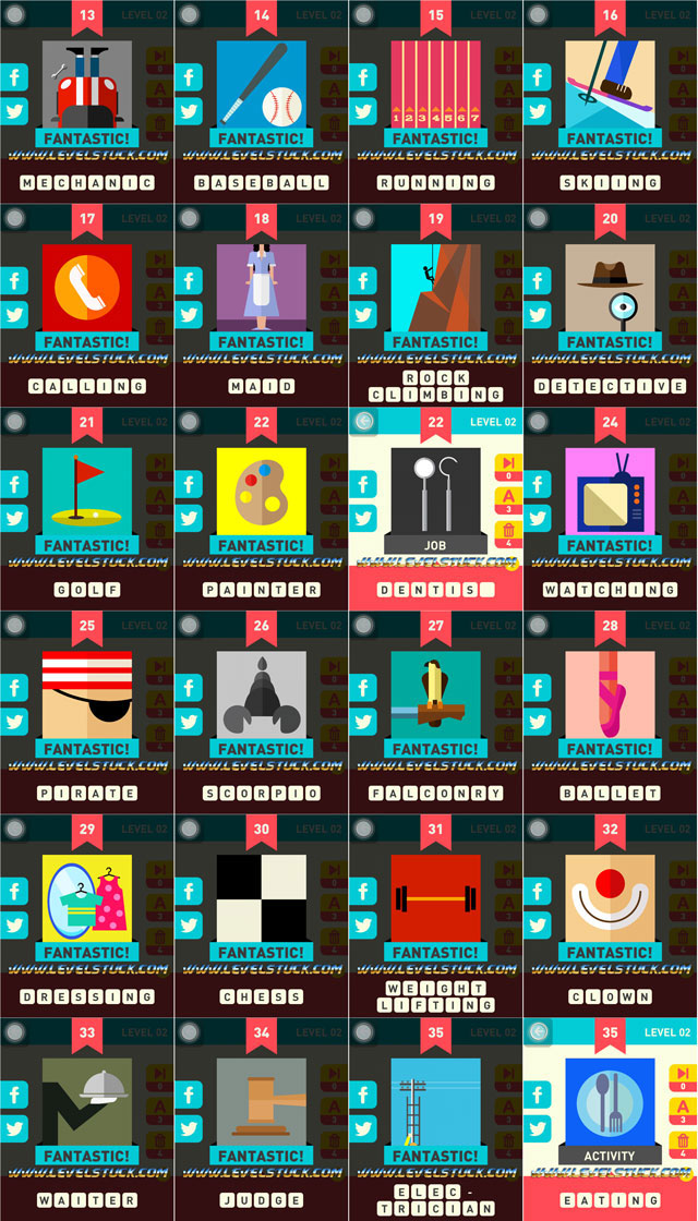 Icon Pop Word Answers Level 1 2 3 4 for iPhone Ipod and Ipad