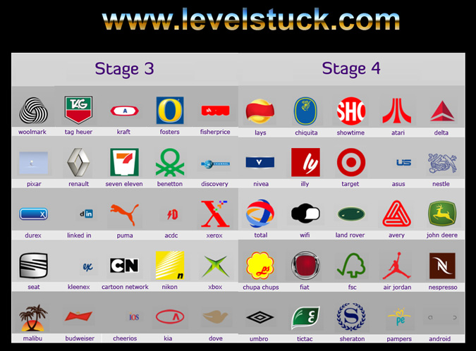 Stage 3  Logo Quiz Full Answers. App by Meeyo for Android