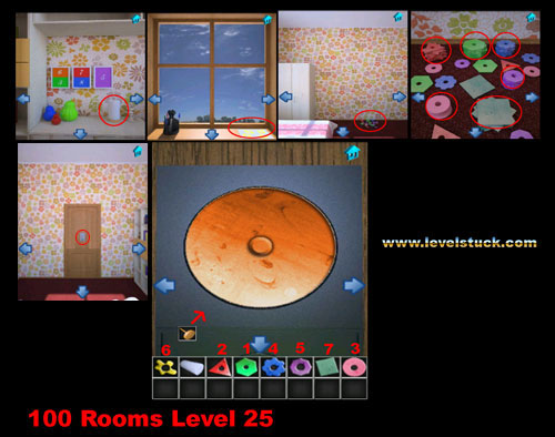 100 Rooms Walkthrough Level 25 26