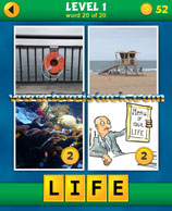 4 Pics 1 Word Puzzle Plus Answers Level 1 – 2