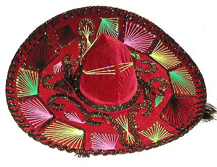 traditional mexican sombrero