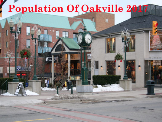 Population Of Oakville 2017