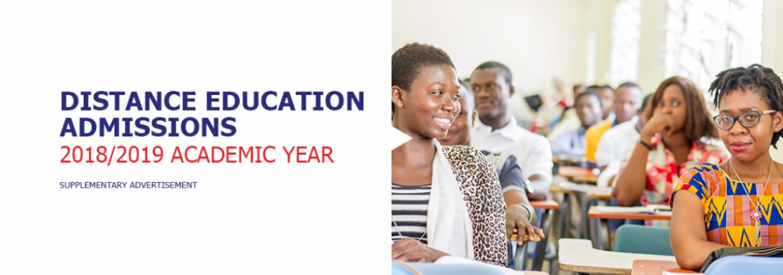 UEW Distance Education Admissions For 2018 / 2019 Applicants